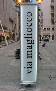 Pedonalizzazione della Via Generale - Via Magliocco - Palermo